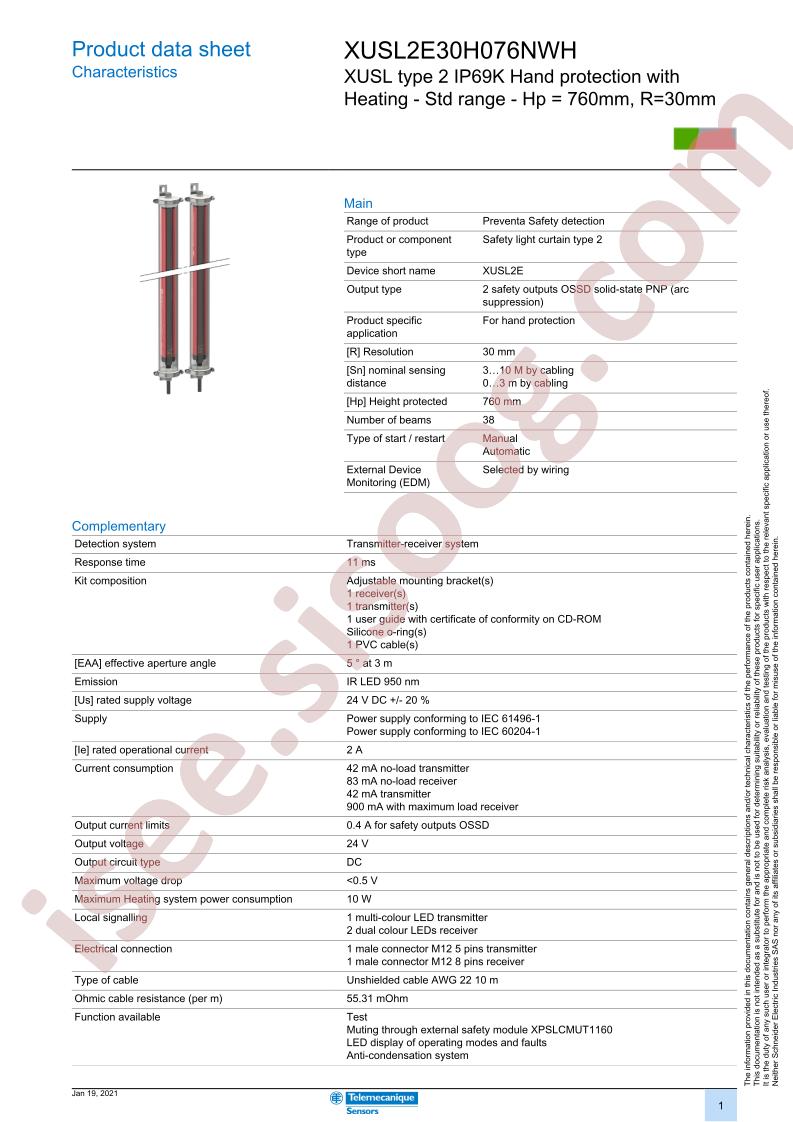XUSL2E30H076NWH