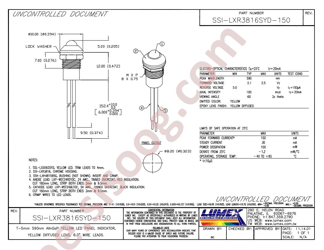 SSI-LXR3816SYD-150