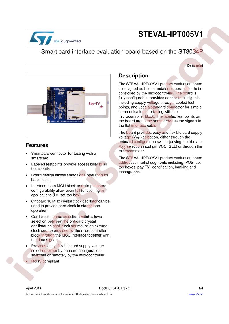 STEVAL-IPT005V1