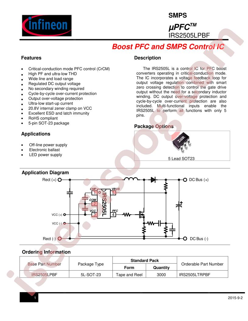 IRS2505LPBF