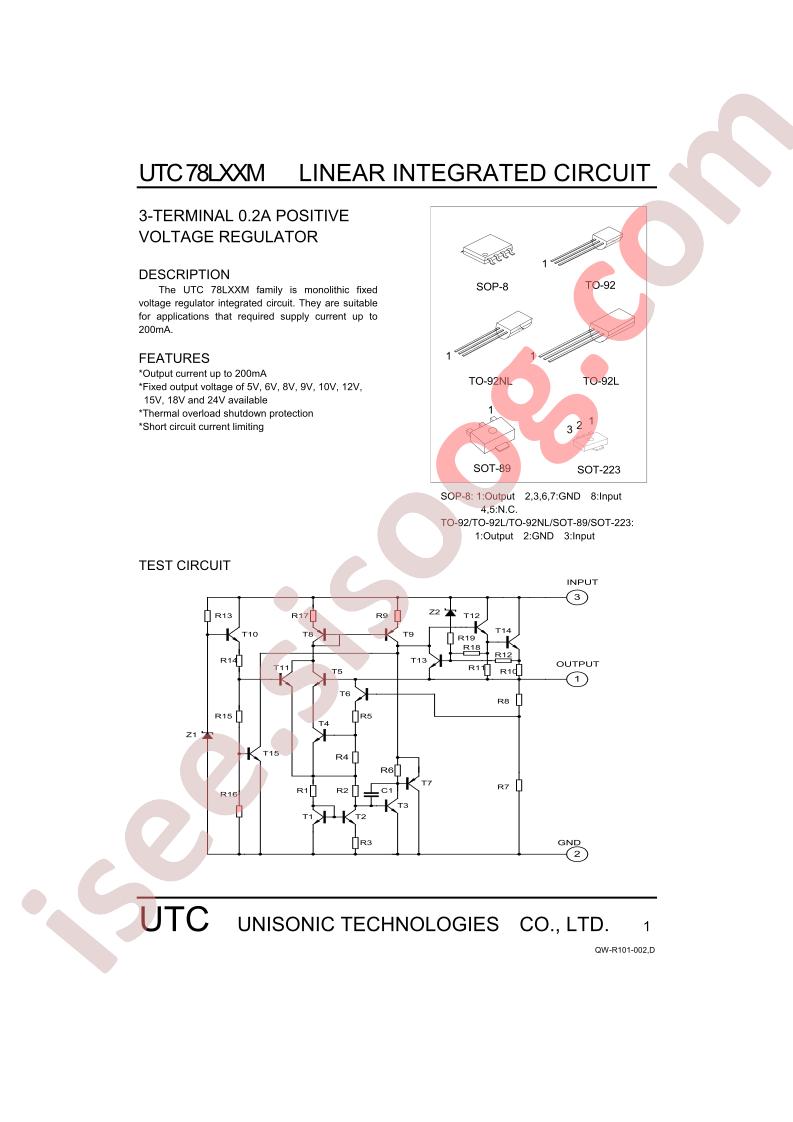 UTC78L06M
