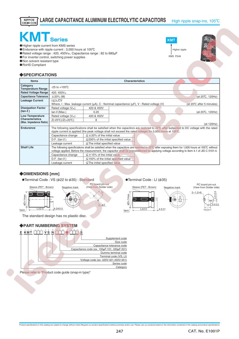 EKMT421VSN101MP25S