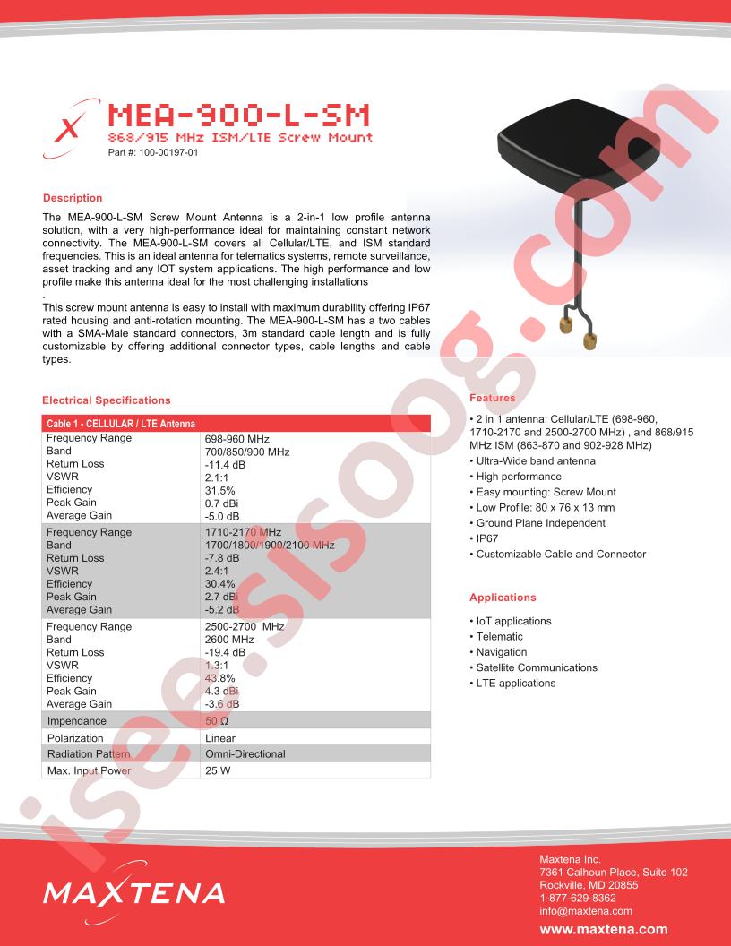 MEA-900-L-SM