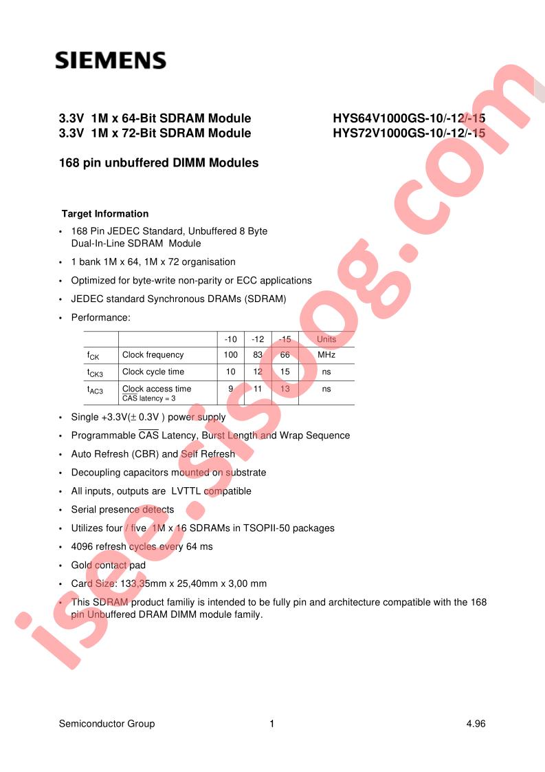 HYS64V1000GU-60