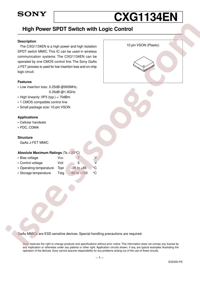 CXG1134EN