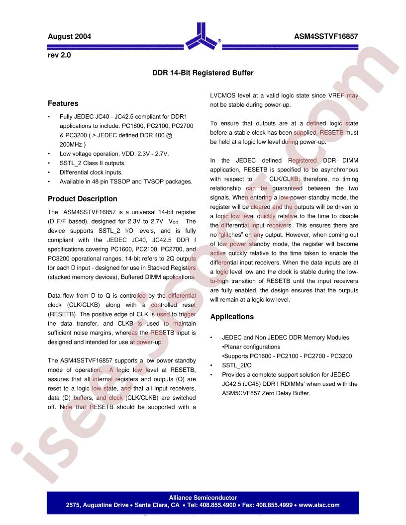ASM4SSTVF16857-48VR