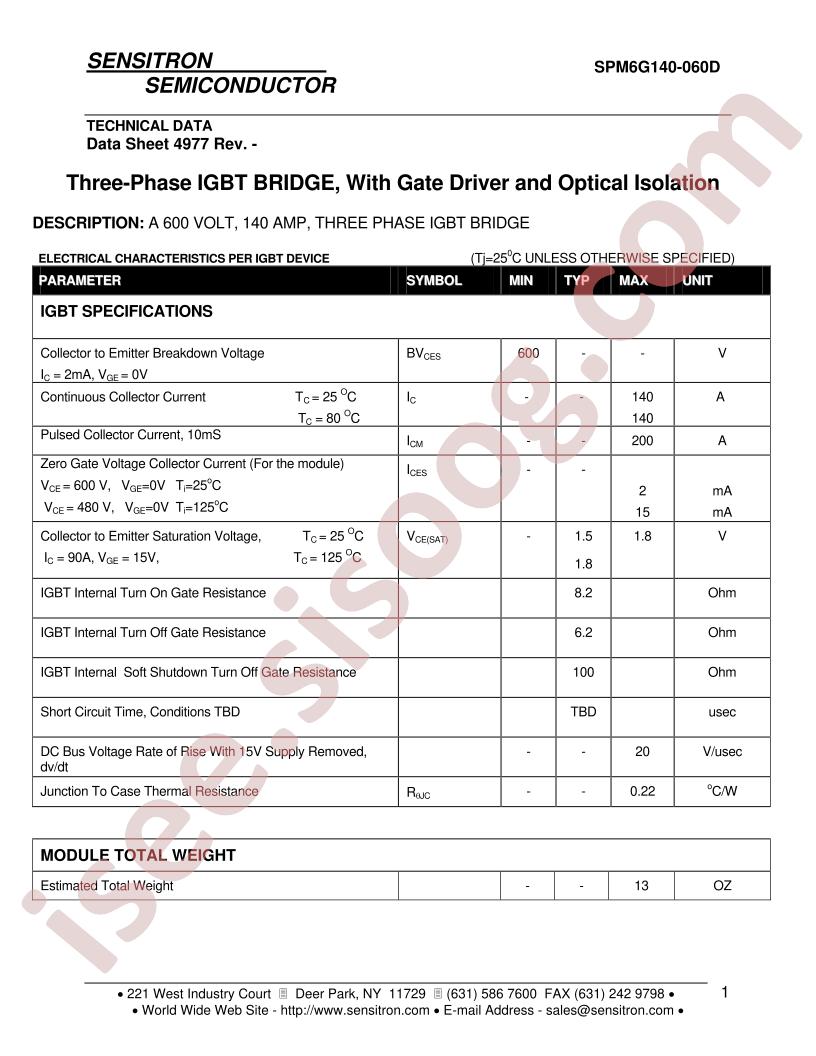 SPM6G140-060D