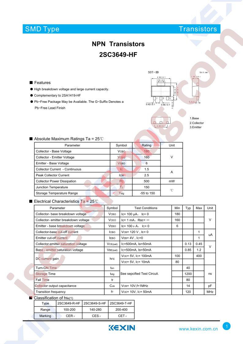 2SC3649-S-HF