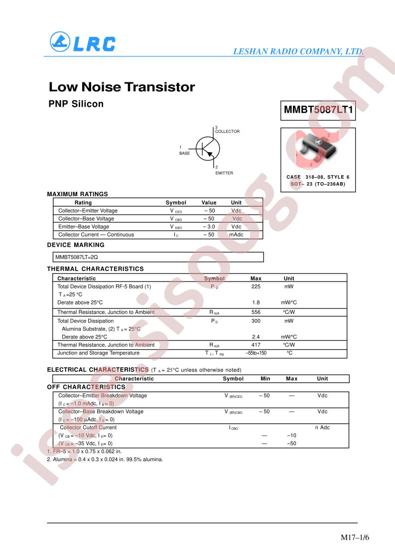 MMBT5087LT1