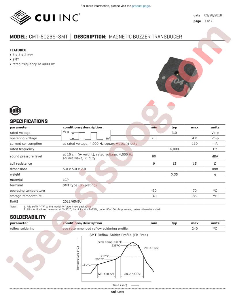 CMT-5023S-SMT