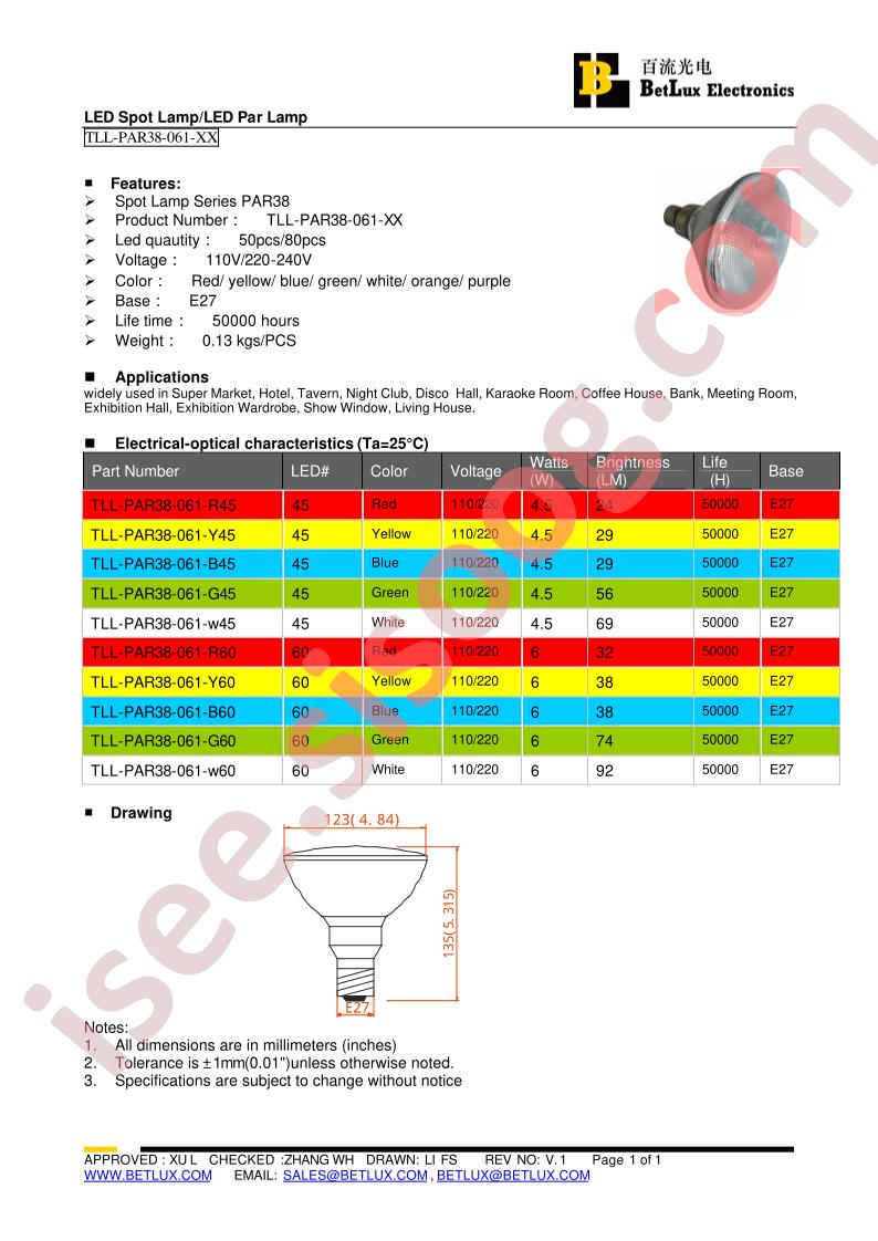 TLL-PAR38-061