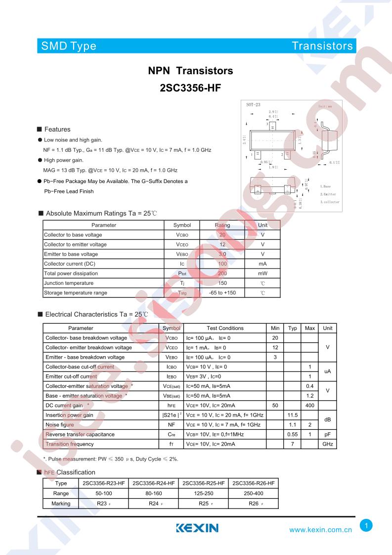 2SC3356-R25-HF