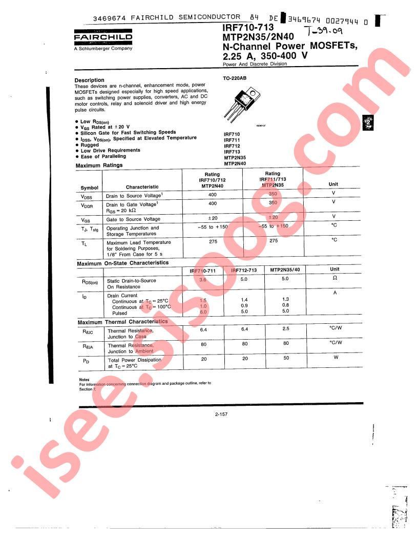 IRF710-713