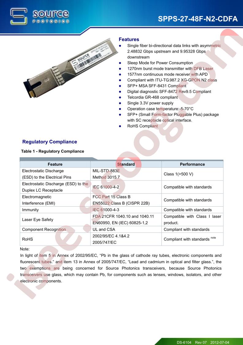 SPPS-27-48F-N2-CDFA