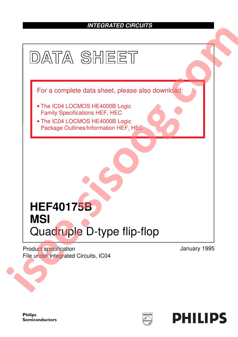 HEF40175BF