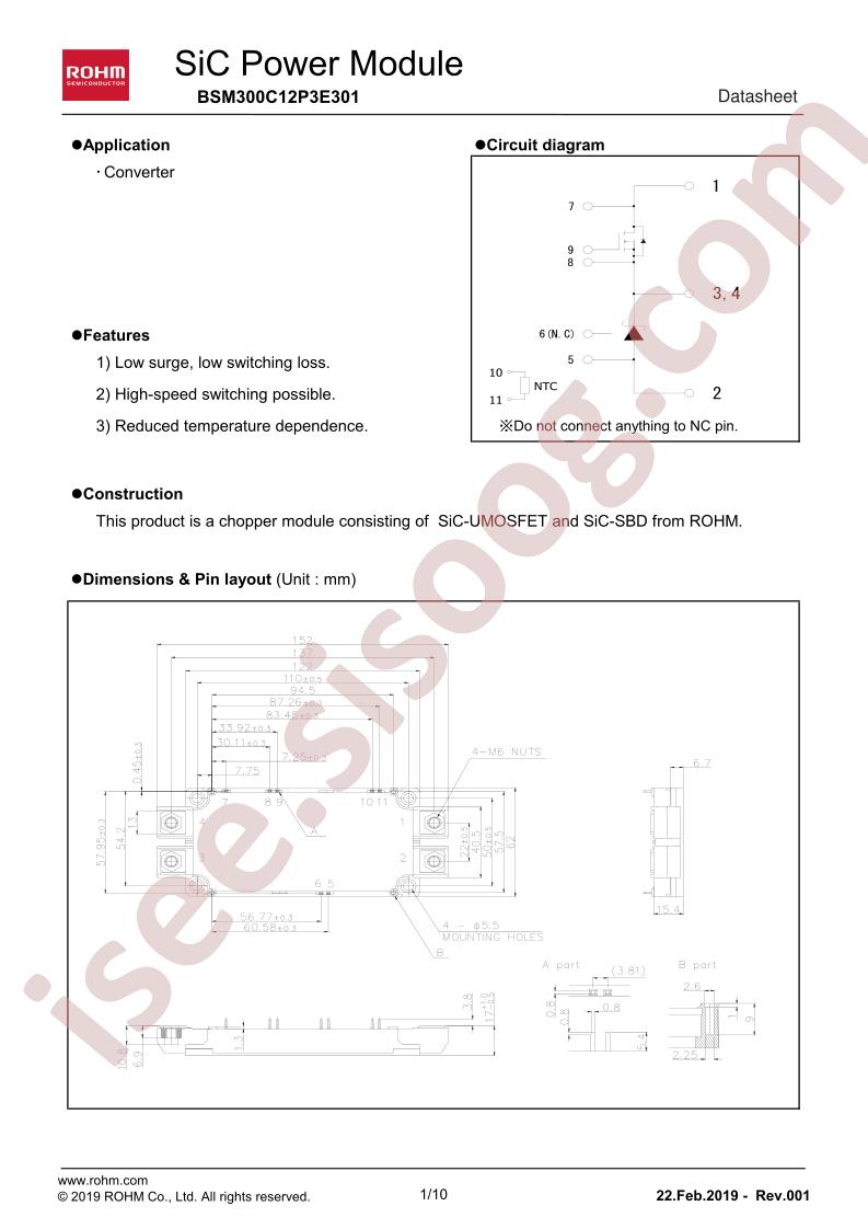 BSM300C12P3E301