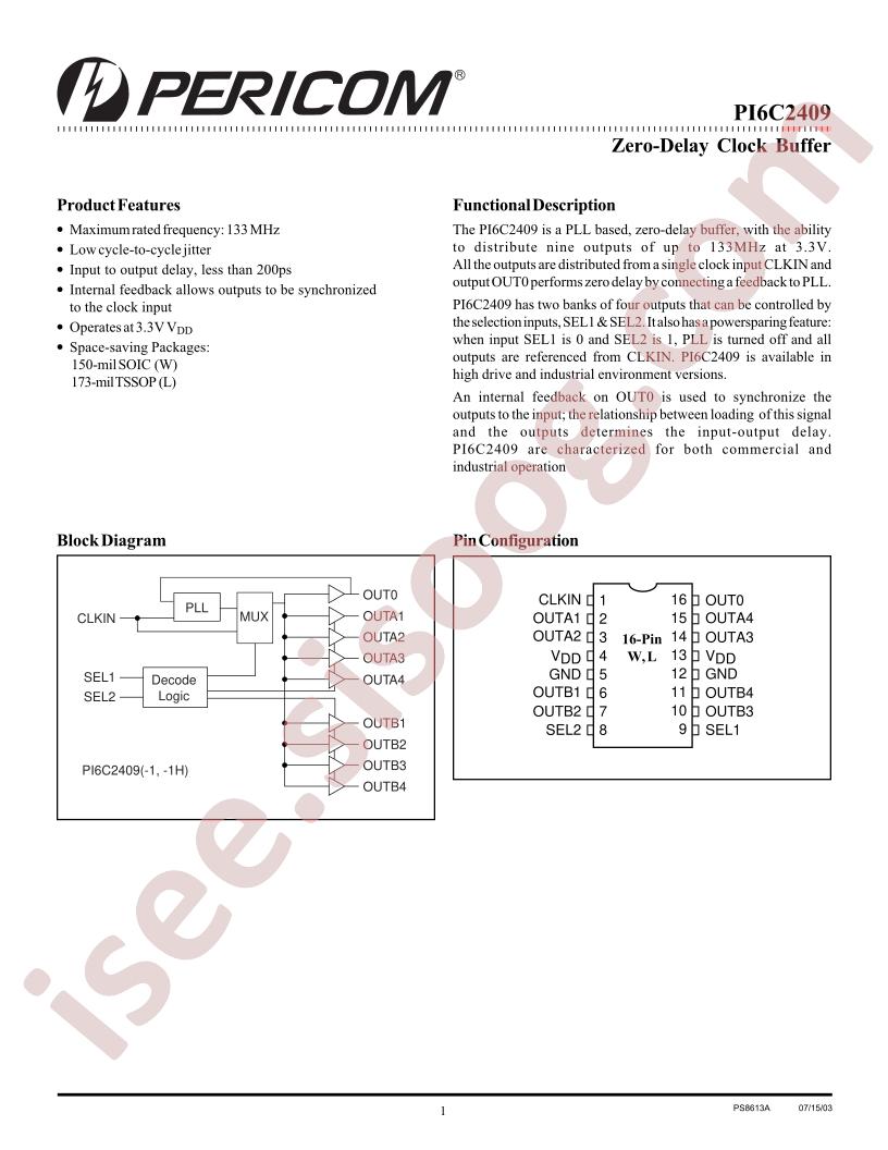 PI6C2409-1HWI