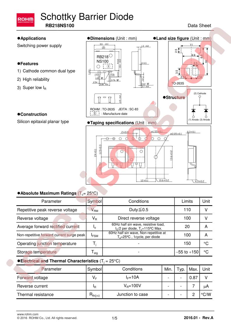 RB218NS100