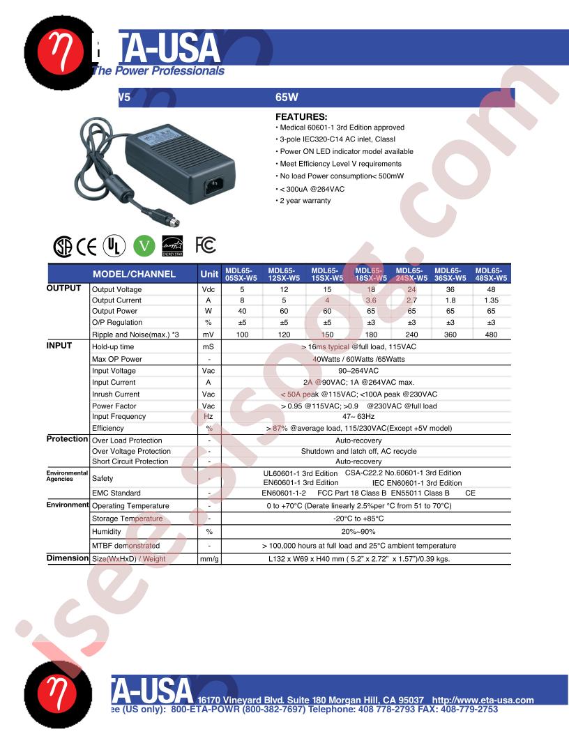 MDL65-24SX-W5