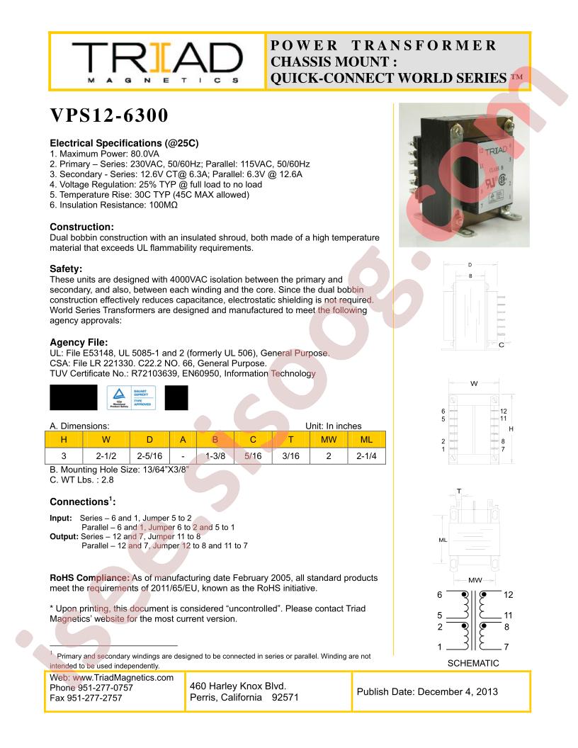 VPS12-6300