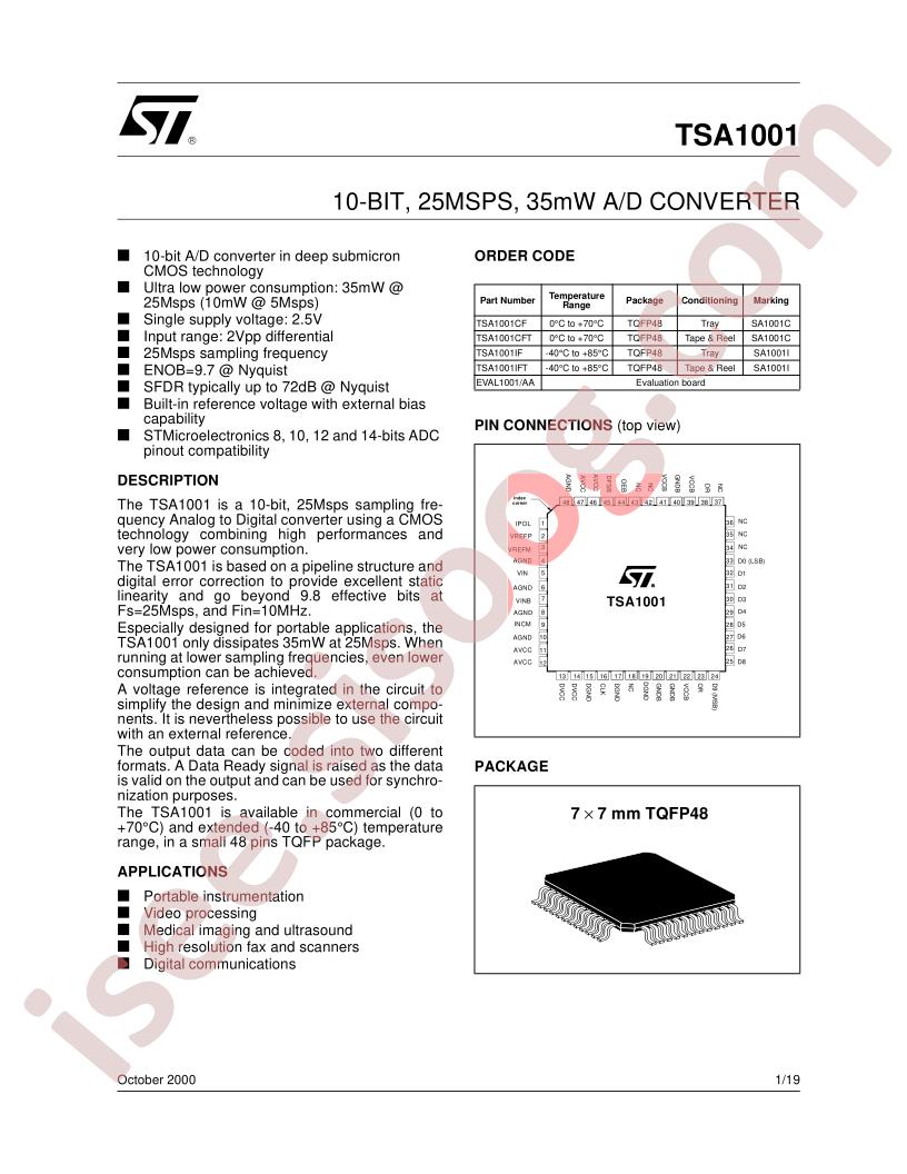 TSA1001IF