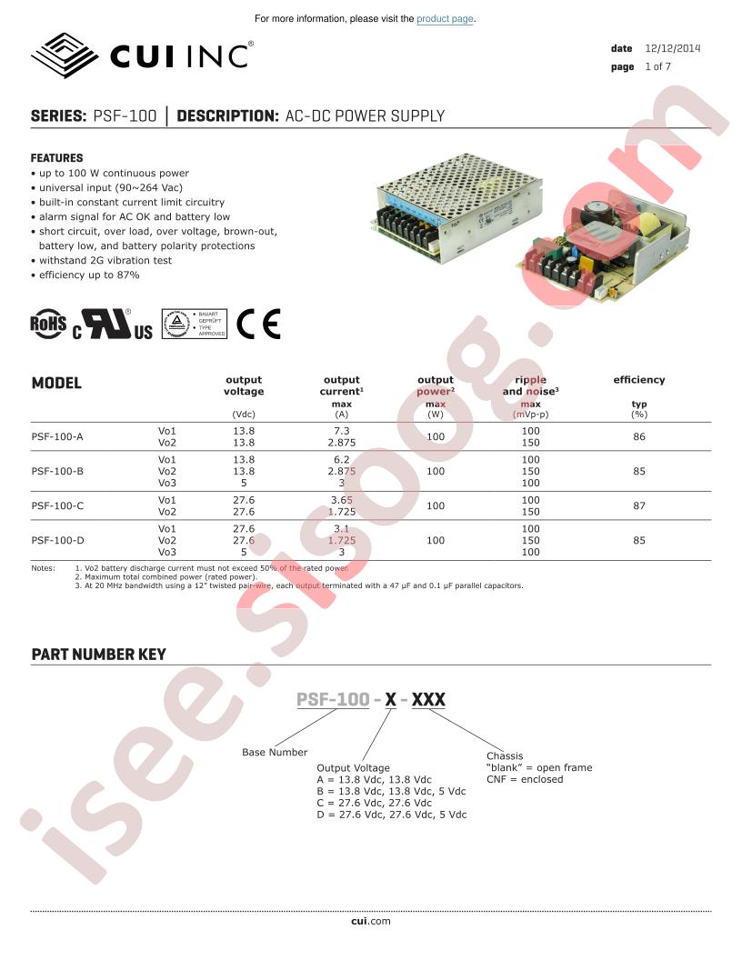 PSF-100-B