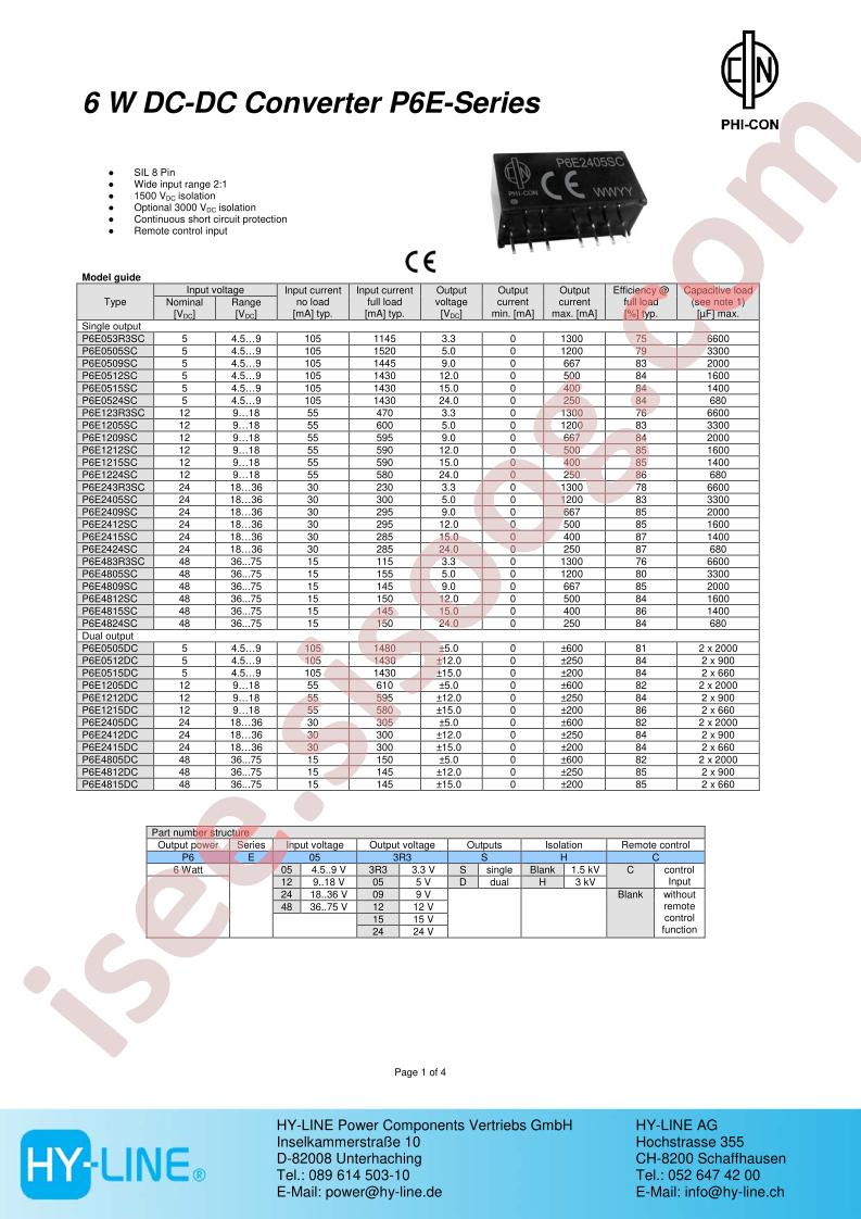 P6E4805SC
