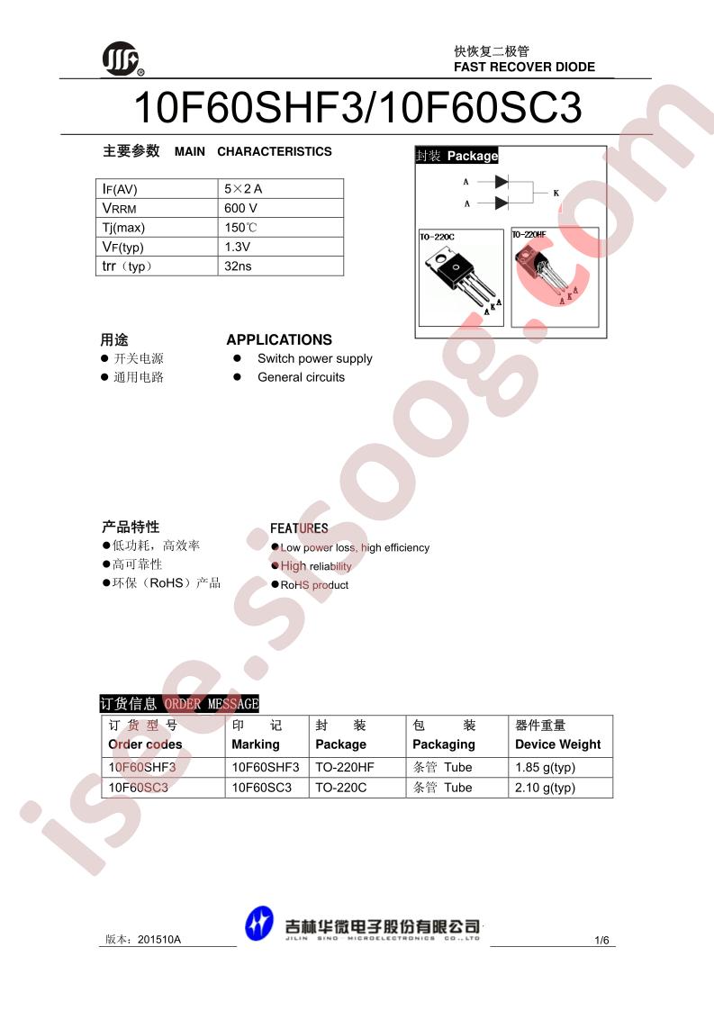 10F60SHF3