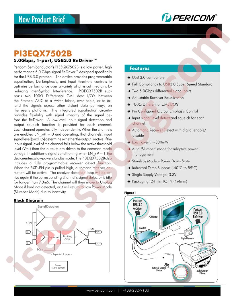 PI3EQX7502B