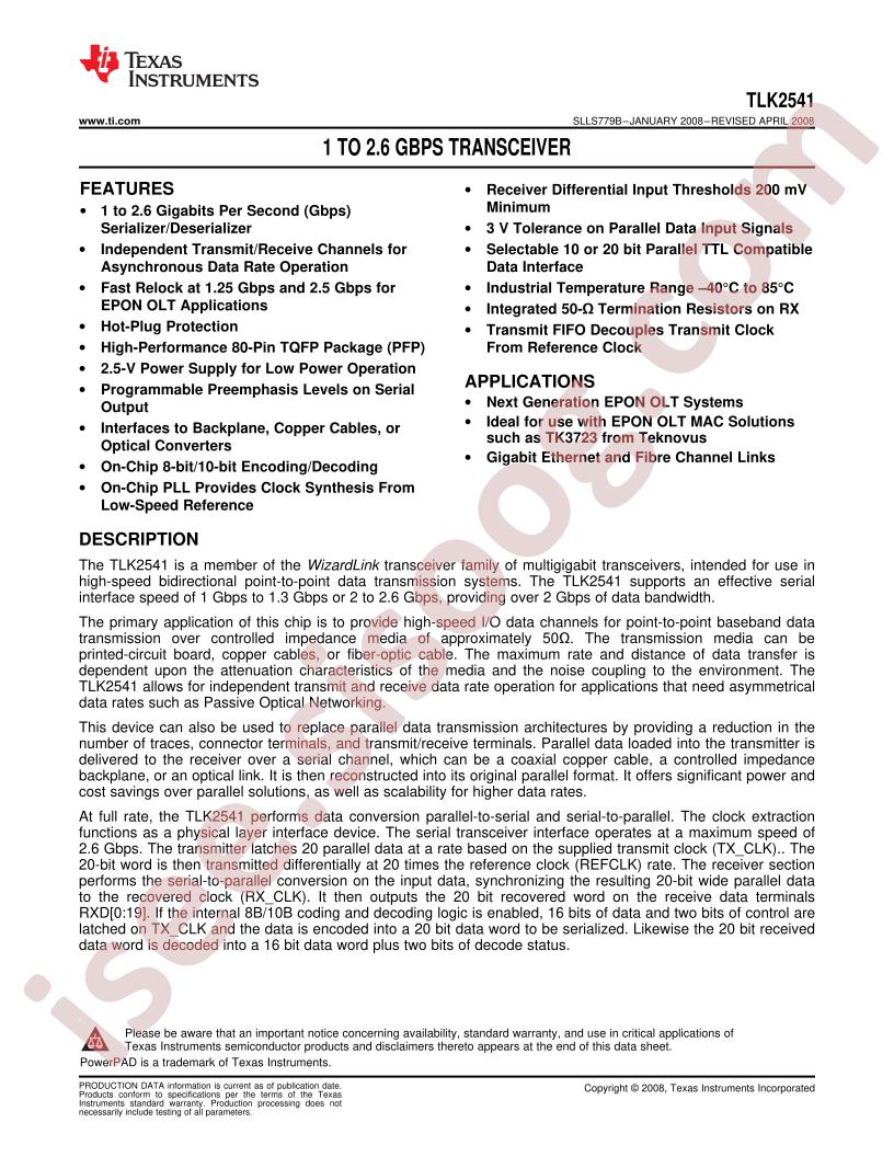 TLK2541