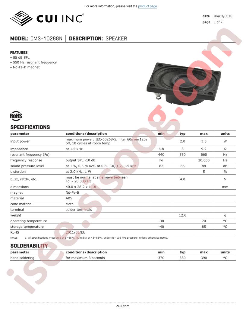 CMS-40288N