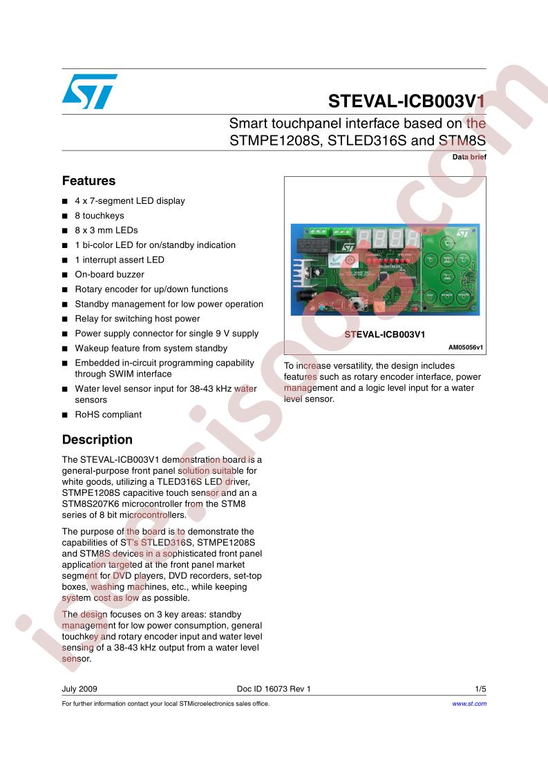STEVAL-ICB003V1