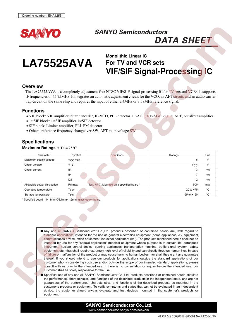 LA75525AVA
