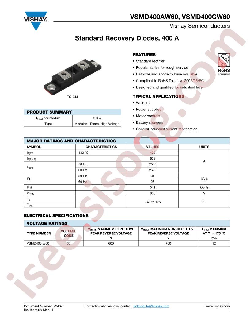 VSMD400AW60