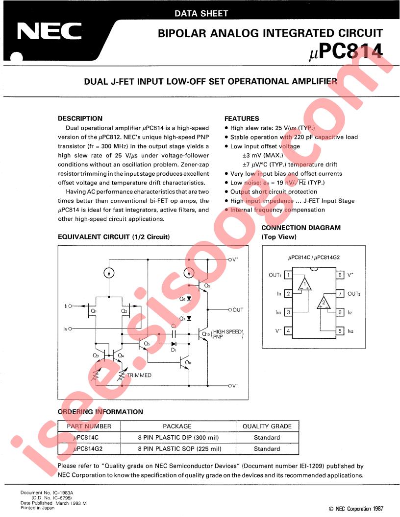 UPC814G2-A