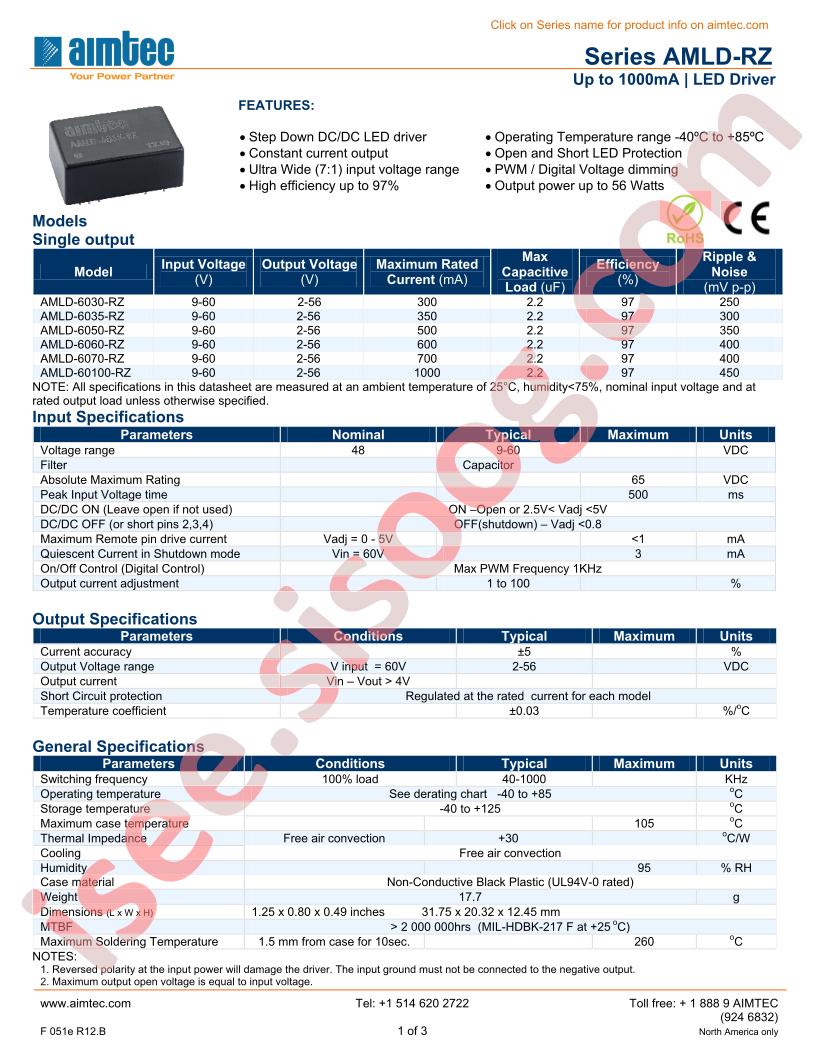 AMLD-6030-RZ