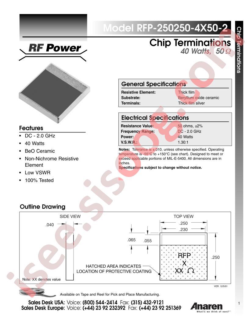 RFP-250250-4X50-2