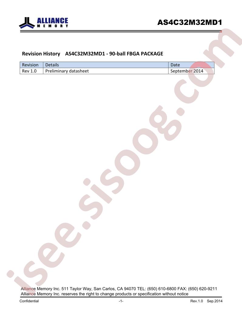 AS4C32M32MD1