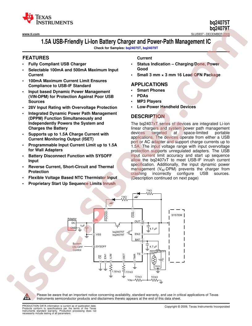 BQ24075T