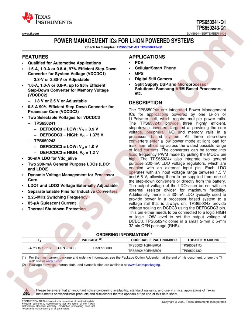 TPS650241-Q1