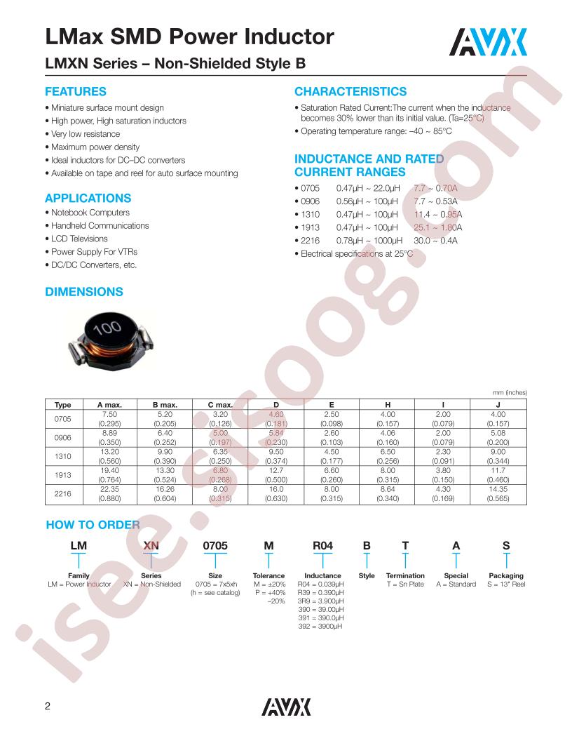 LMXN0705M3R9BTAS