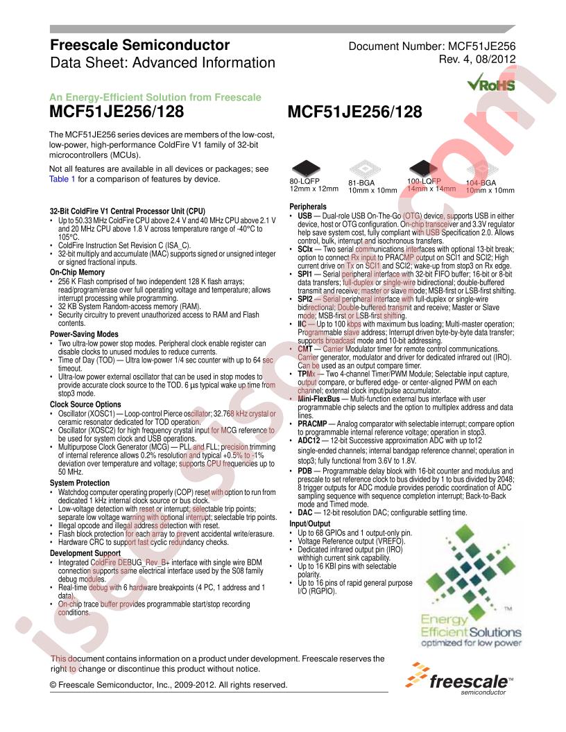 MCF51JE128CMB