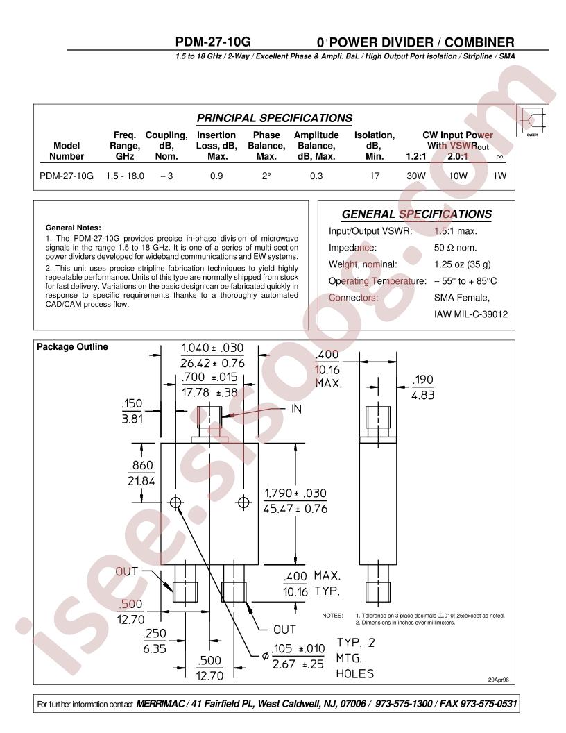 PDM-27-10G