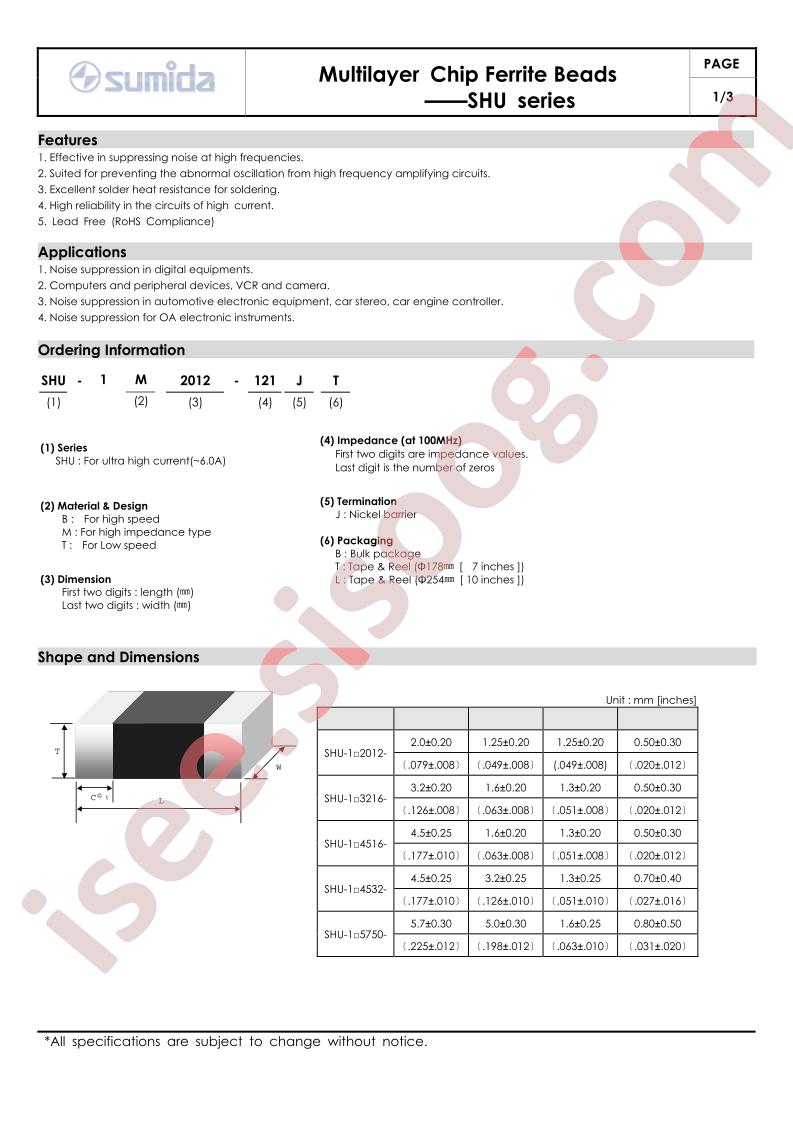 SHU-1M2012-400