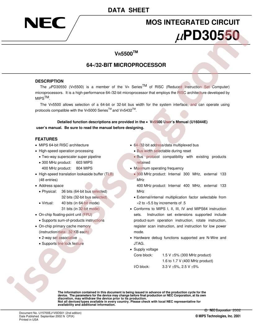 UPD30550