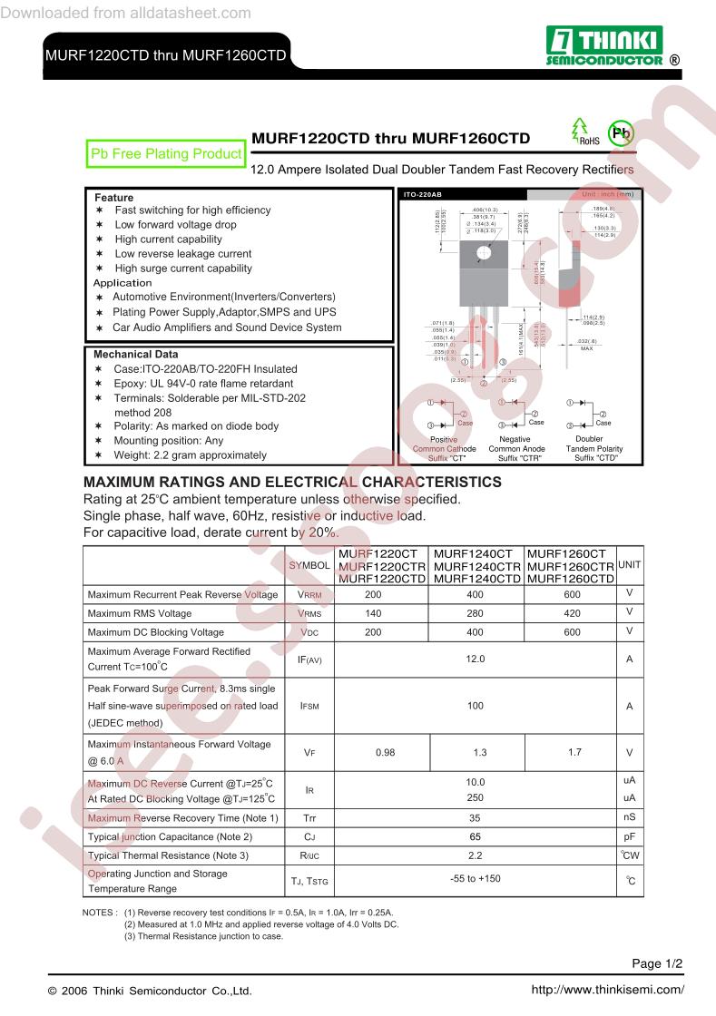 MURF1220CTD