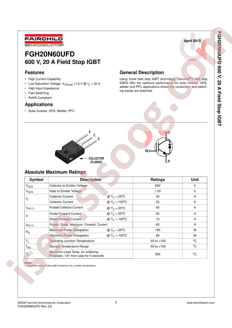 FGH20N60UFD_13
