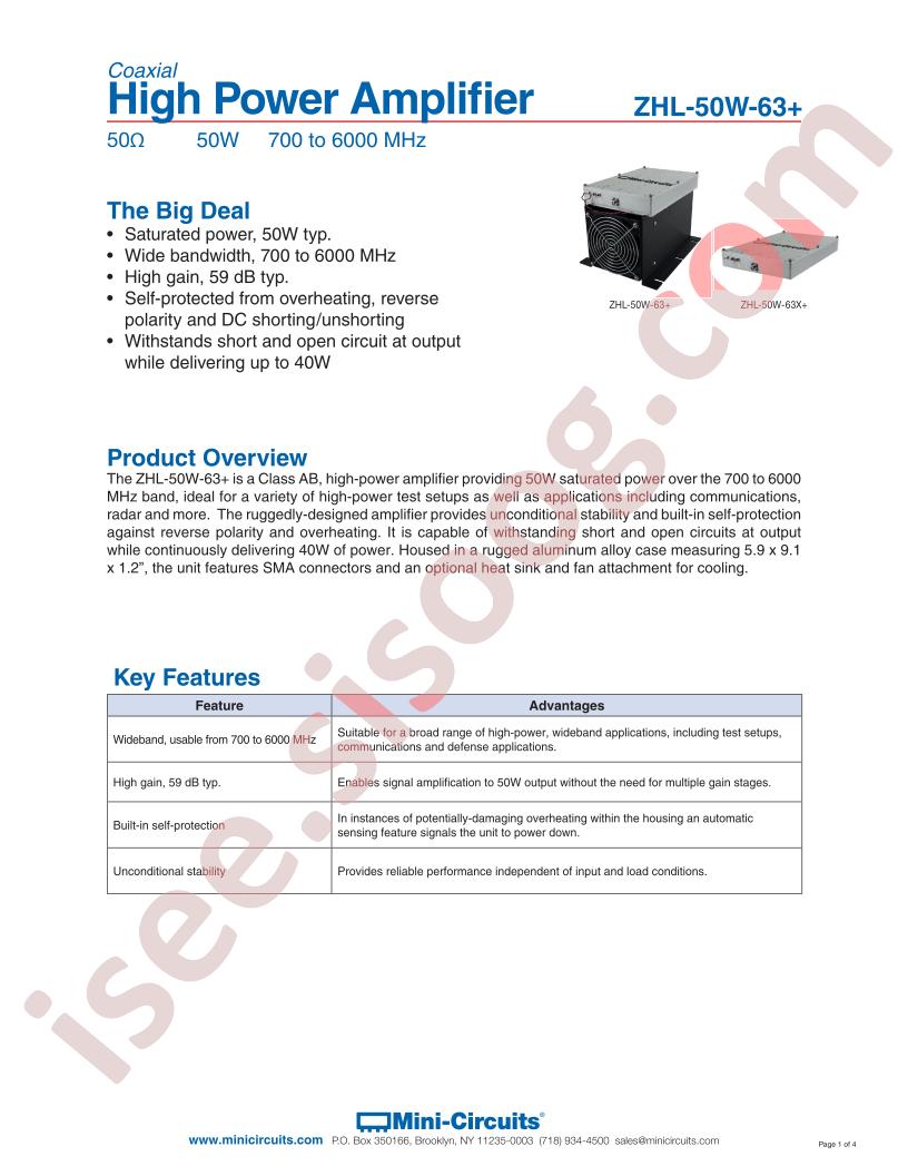 ZHL-50W-63