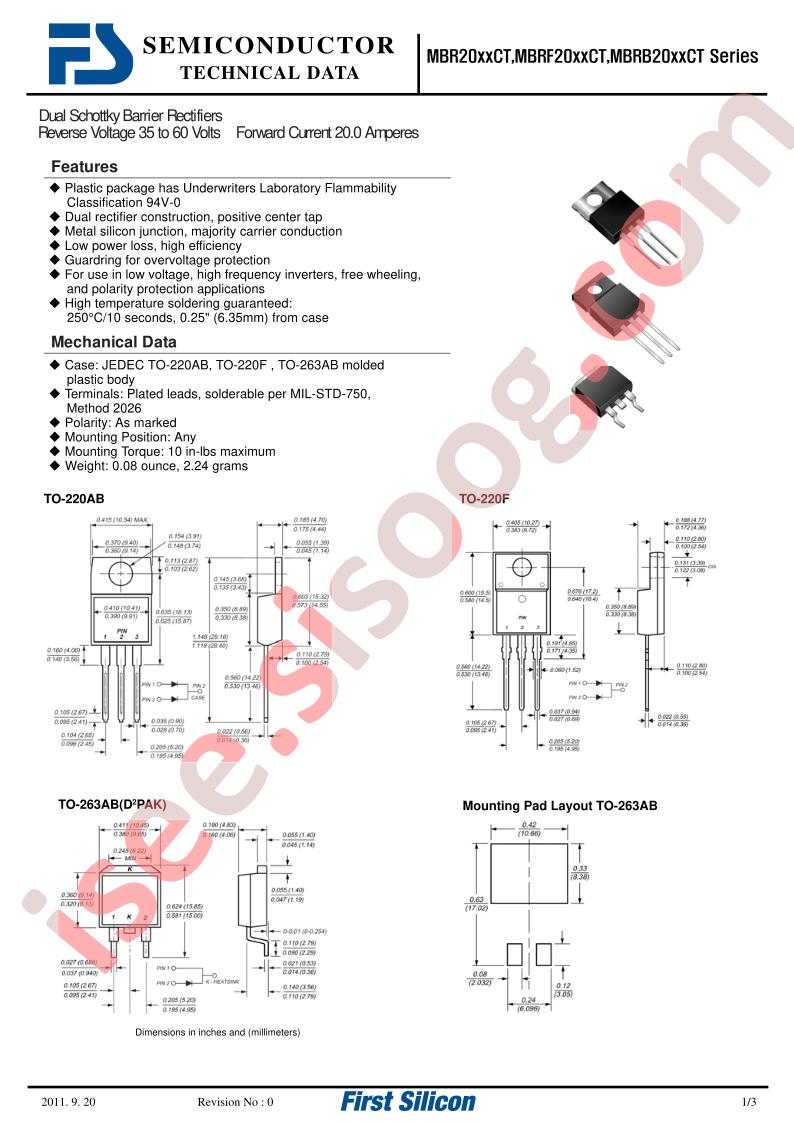 MBR20XXCT