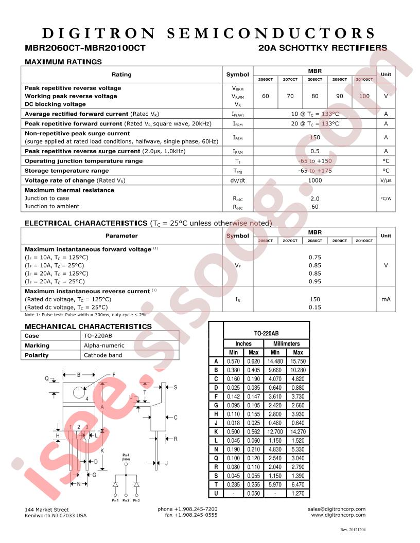 MBR2060CT